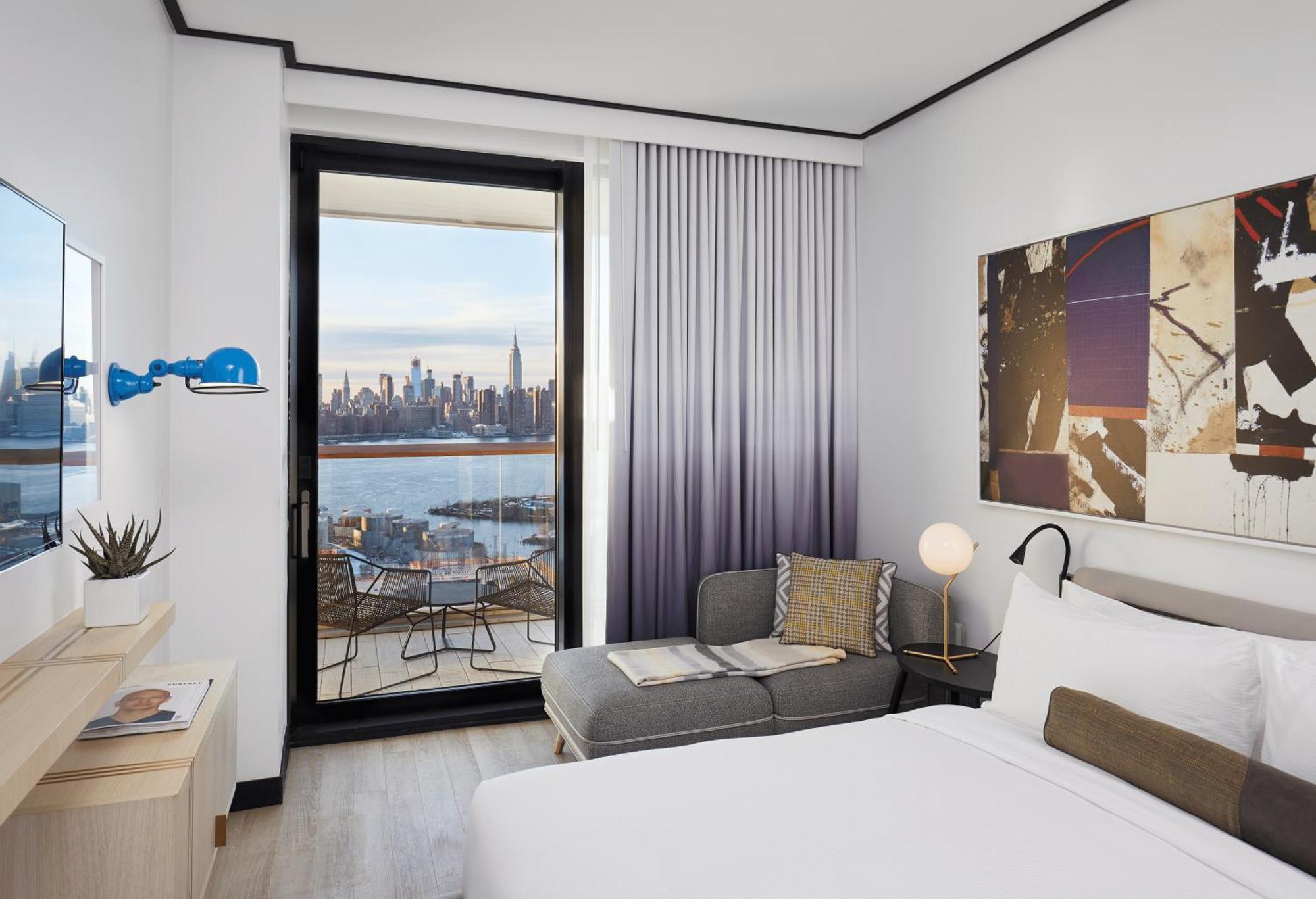 Hotel The William Vale New York Exteriér fotografie A guest room